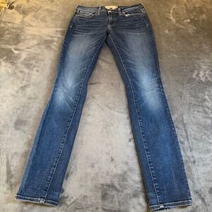 Lucky‎ Brand Brooke Ankle Skinny Jeans Womens 2/26 White Oak Cone Denim USA Made